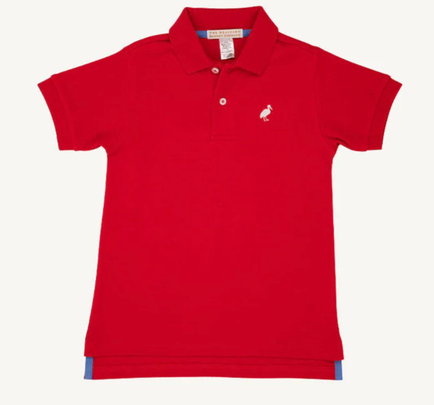Prim and Proper Polo- Red