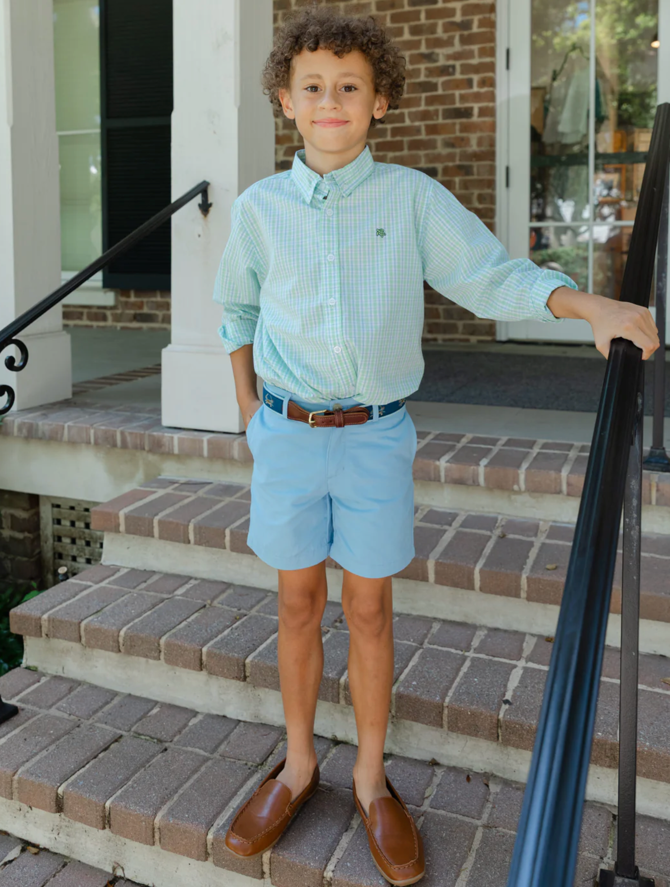 Pete Short- Harbor Blue Twill