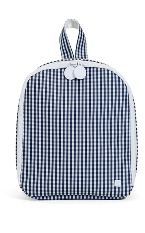 Lunch Bag- Gingham Navy