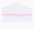 Baby Joy Crochet Trim Hat- Pink