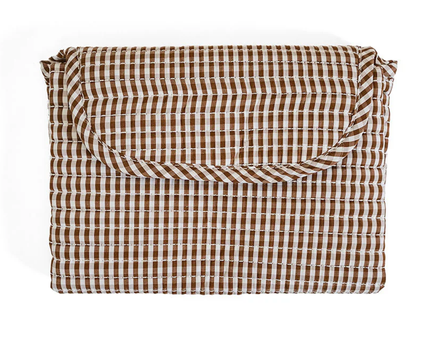 Quilted Changing Mat- Gingham Coco
