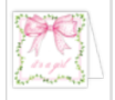 Enclosure Card- Its a Girl Pink Bow