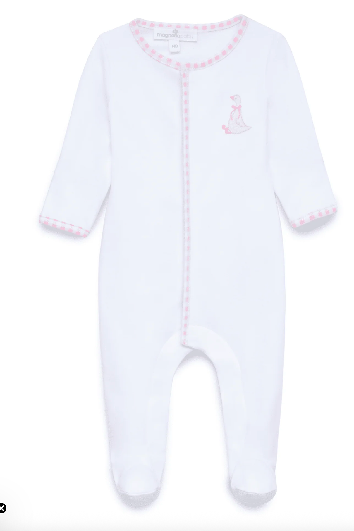 Silly Goose Footie- Blue