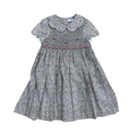 Fall Blossom Smocked Dress
