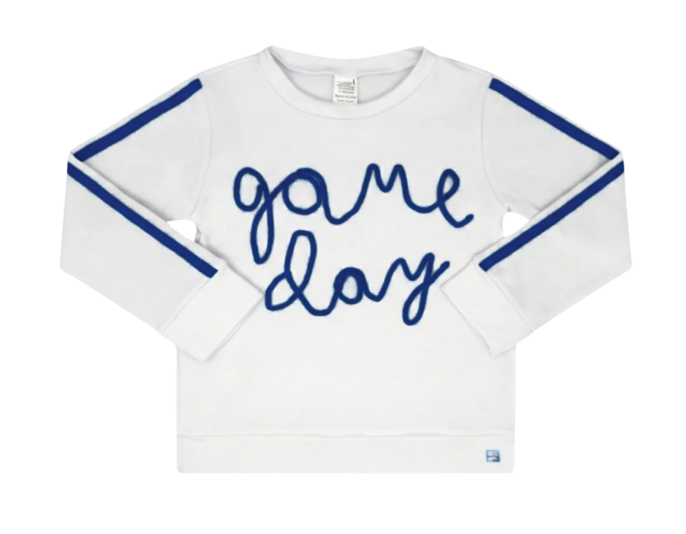 Game Day Sweatshirt- Royal Blue