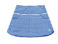 Teagan Tennis Skort- Royal Blue Gingham