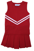 Crimson Cheer Uniform Set