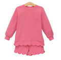 Sophia Scolloped Set- Pink