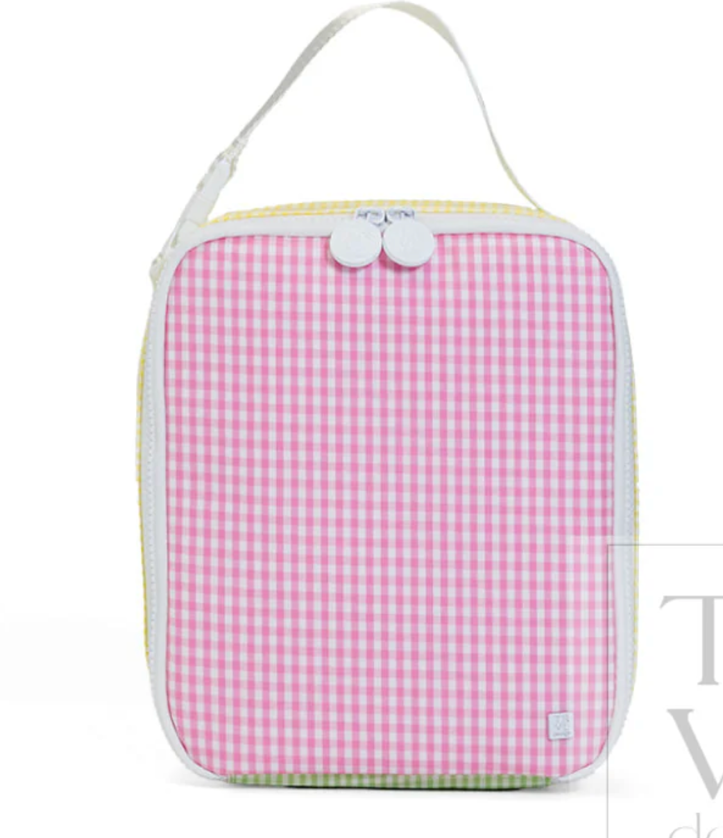 Lunch bag Insulated- Color patch pink