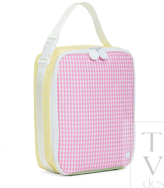Lunch bag Insulated- Color patch pink