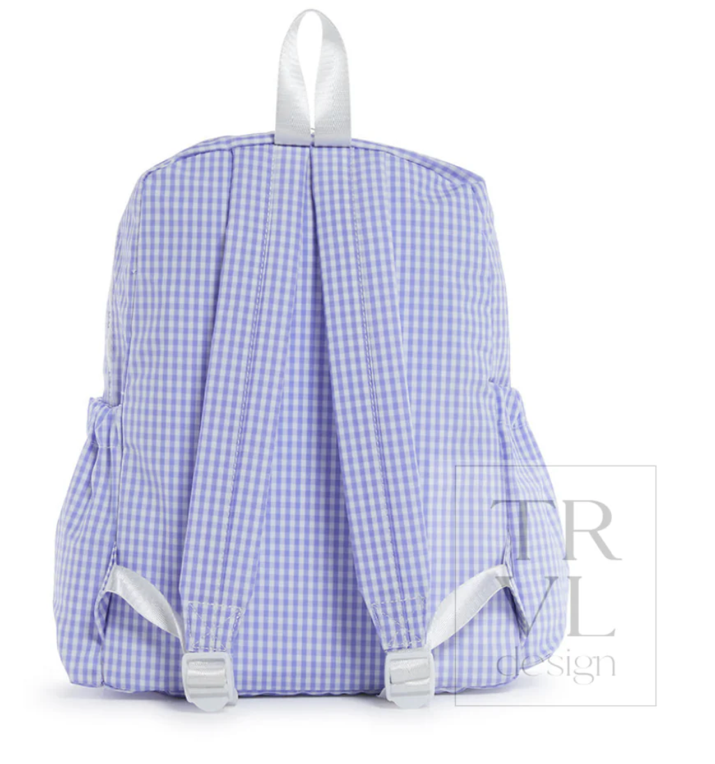 Backpacker- Gingham Lilac