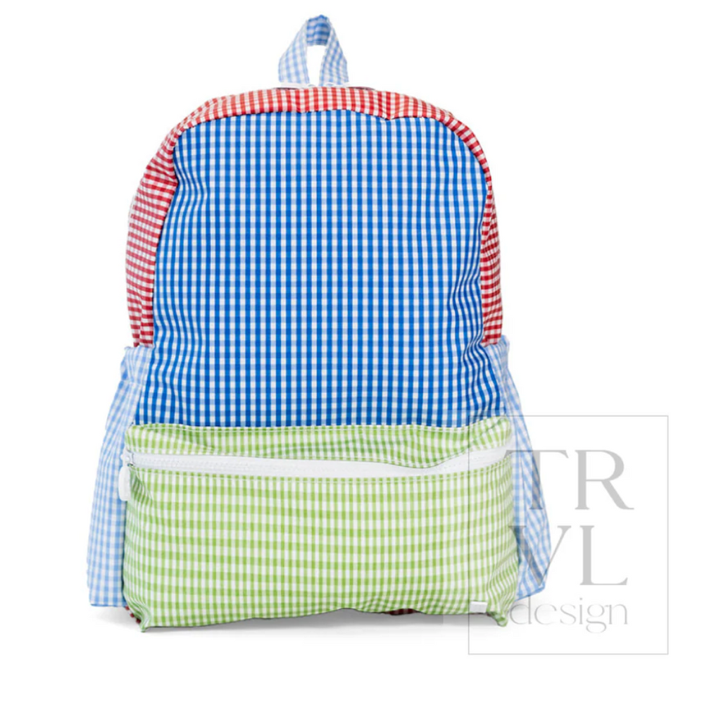 Backpacker- Patch Blue