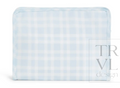 Medium Roadie- Pimlico Plaid Blue
