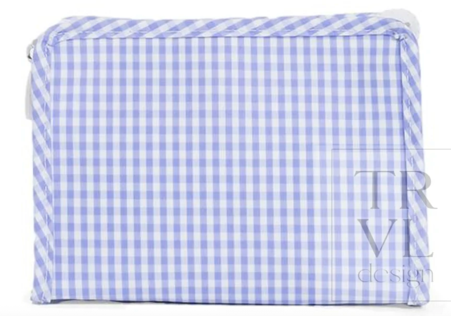 Medium Roadie- Gingham Lilac