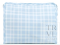 Large Roadie- Pimlico Plaid Blue