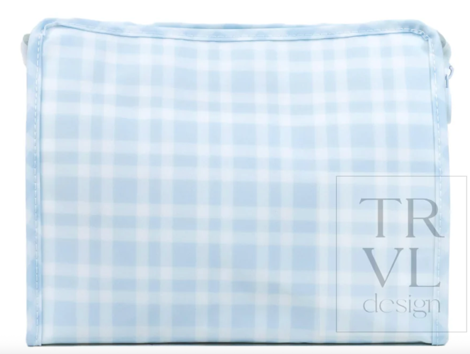 Large Roadie- Pimlico Plaid Blue