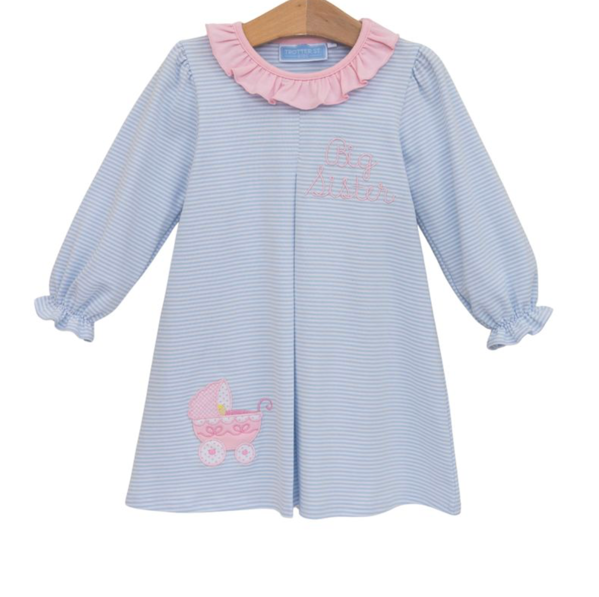 Big Sister Applique Dress
