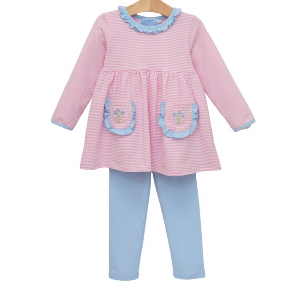 Flower Bouquet Pant Set