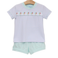 Magical Balloons Banded Short Set