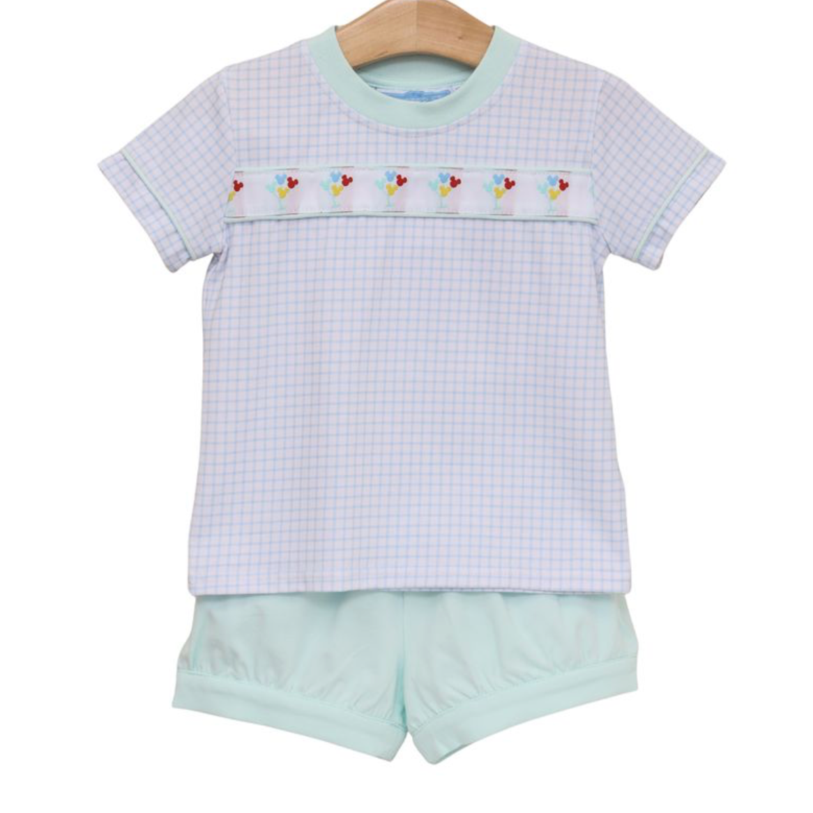 Magical Balloons Banded Short Set