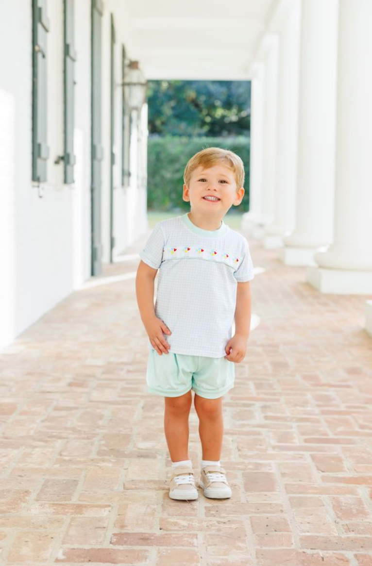 Magical Balloons Banded Short Set
