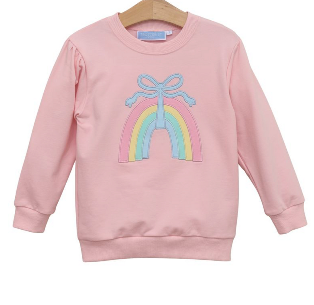 Rainbow French Terry Pullover
