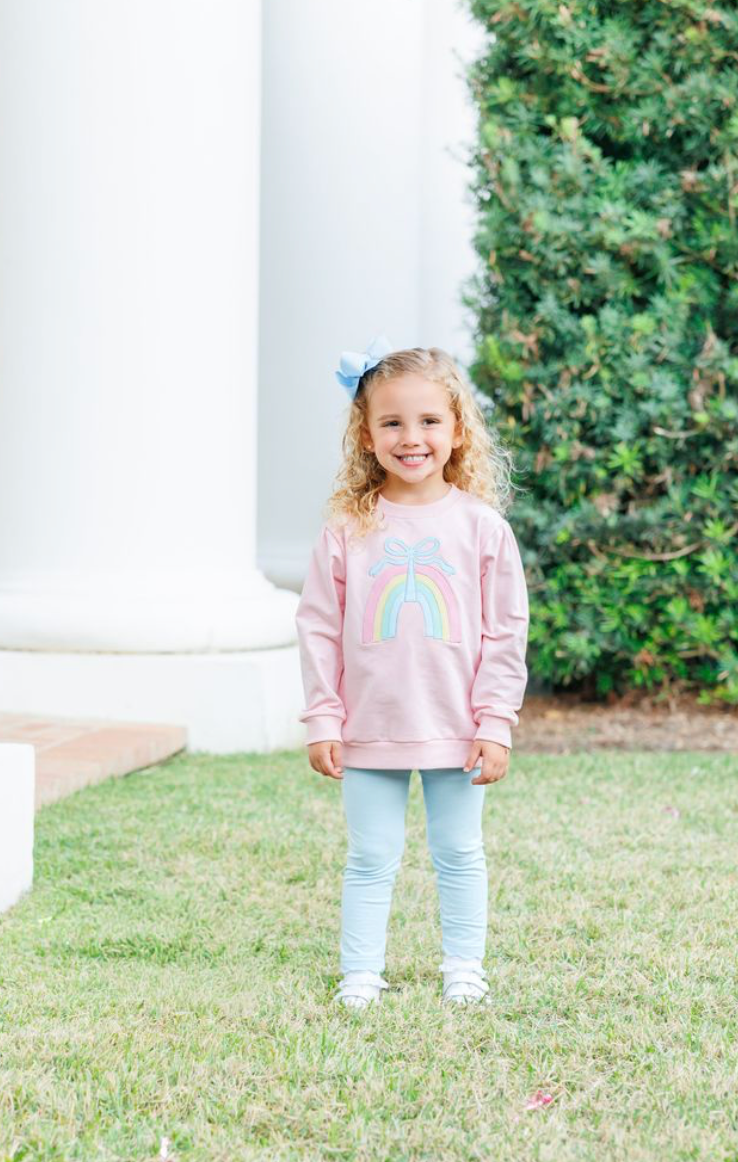 Rainbow French Terry Pullover
