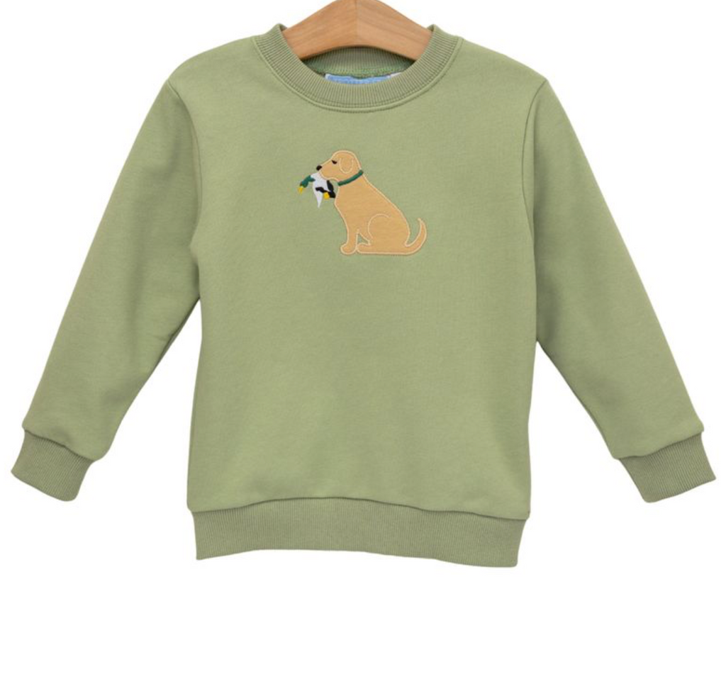 French Terry Pullover- Dog