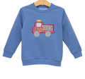 French Terry Pullover-Fire Truck