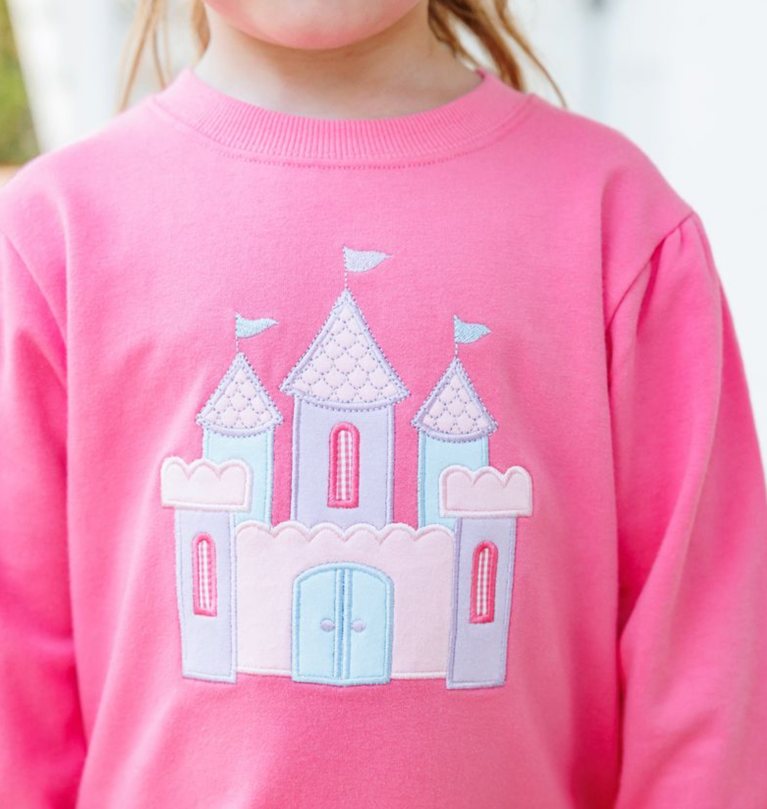French Terry Pullover- Castle
