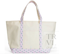 Large Tote- Petite Fleur Pink