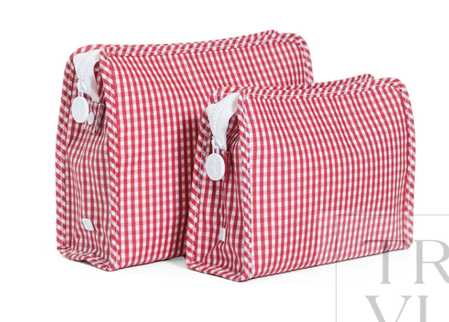 Medium Roadie- Red Gingham