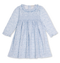 Fall Blooms Light Blue Dress