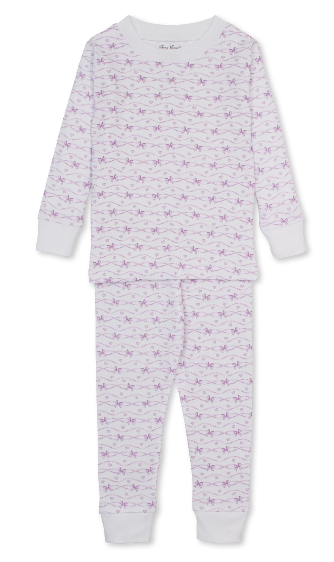 Lilac Baby Bows Pajama Set