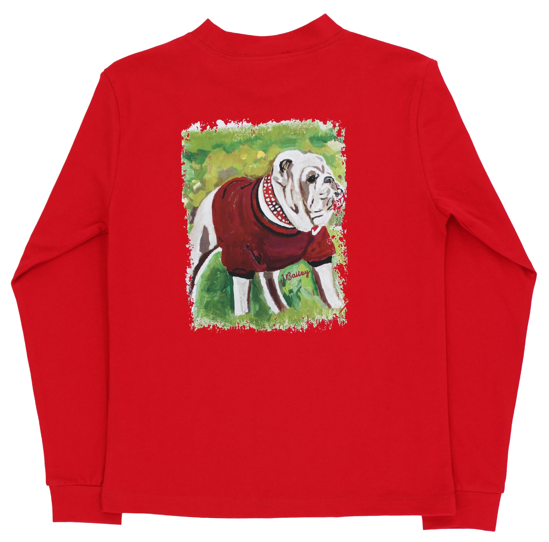 Bulldog Long Sleeve Tee