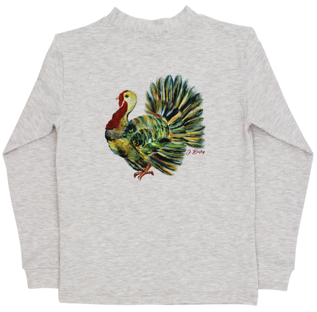 Turkey Long Sleeve- Oatmeal