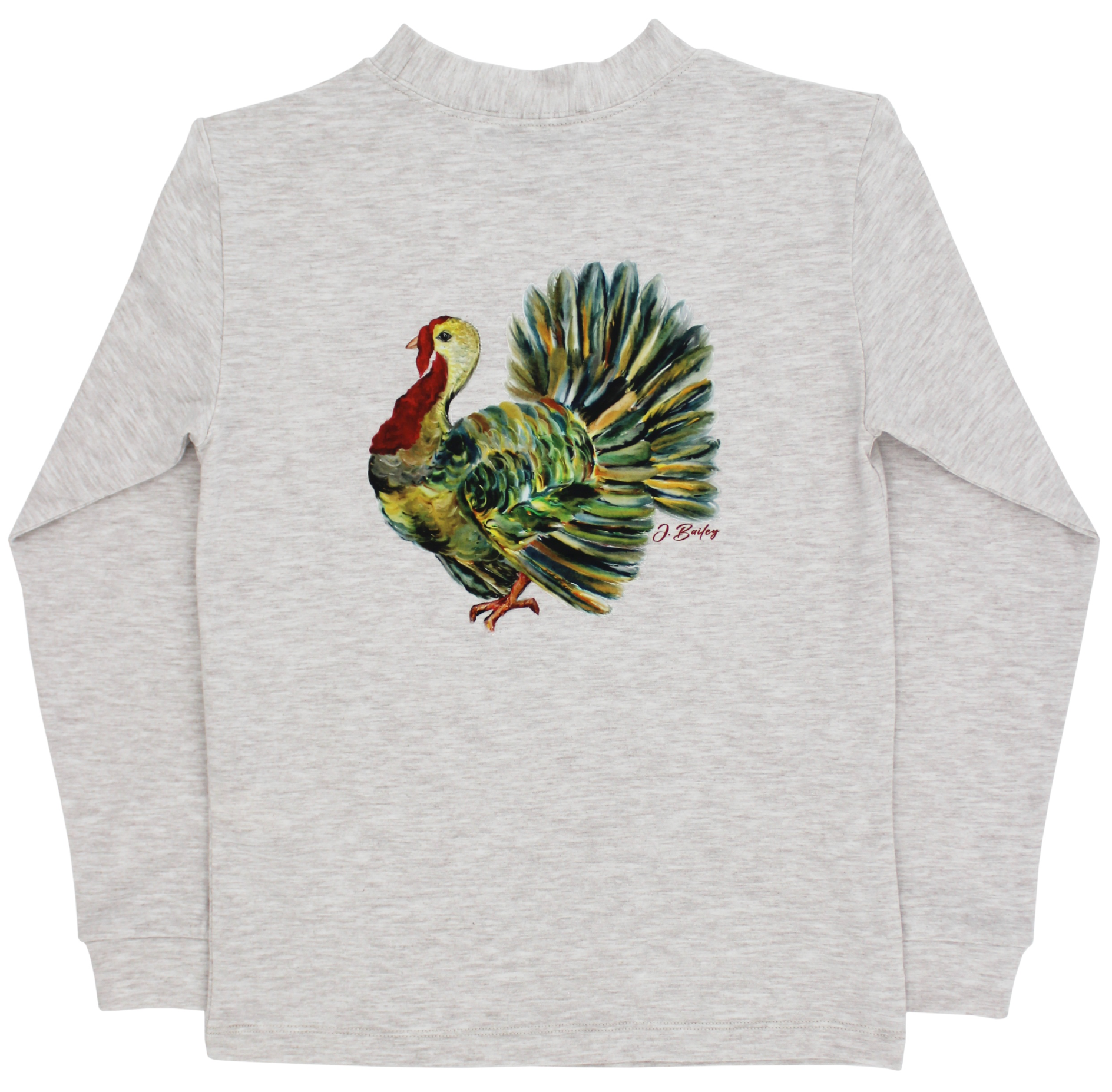 Turkey Long Sleeve- Oatmeal