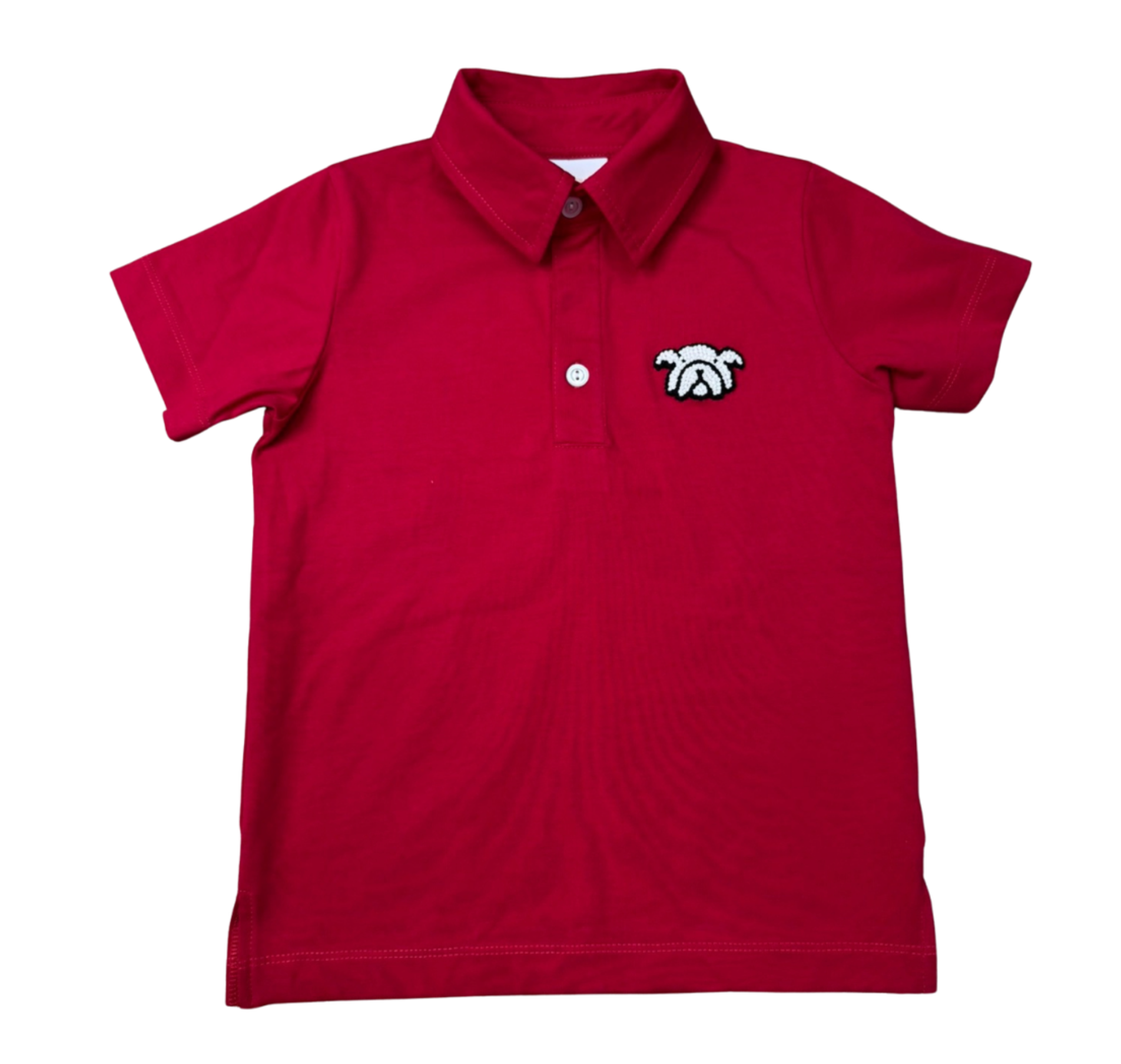 Red Bulldog Polo Shirt
