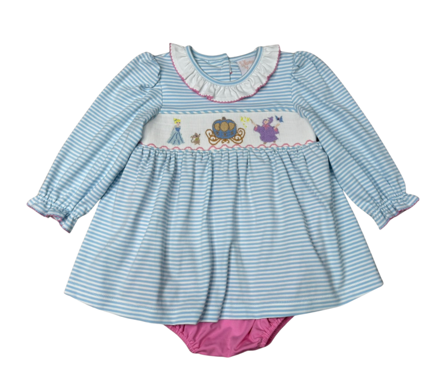 Princess Ball Smocked Skirted Bubble