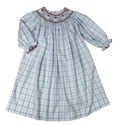 Santa Baby Smocked Dress