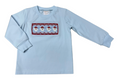 Santa Baby Smocked Long Sleeve Shirt