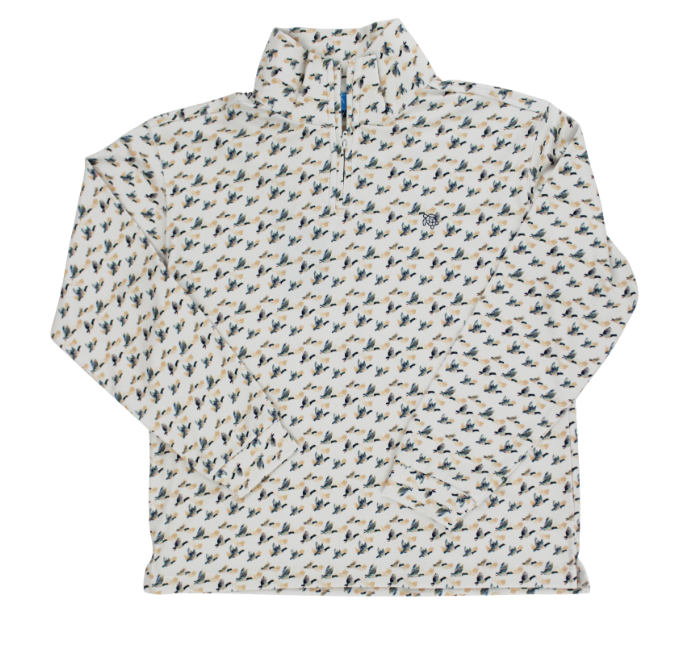 Performance Half Zip- Ducks