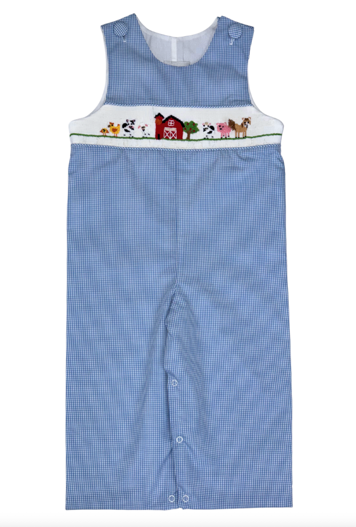 Smocked Farm Animals Jon Jon