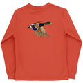 Mallard LS T-shirt- Rust