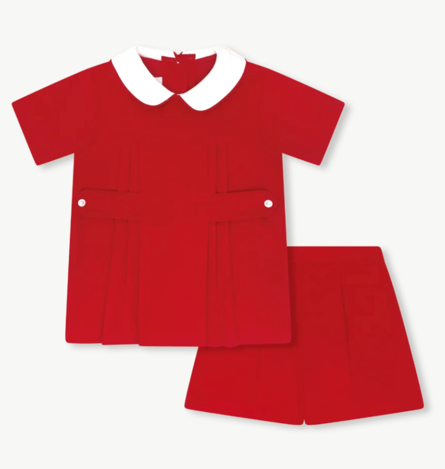 Andrew Short Set- High Point Red corduroy