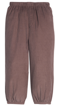 Banded Pants- Chocolate Corduroy
