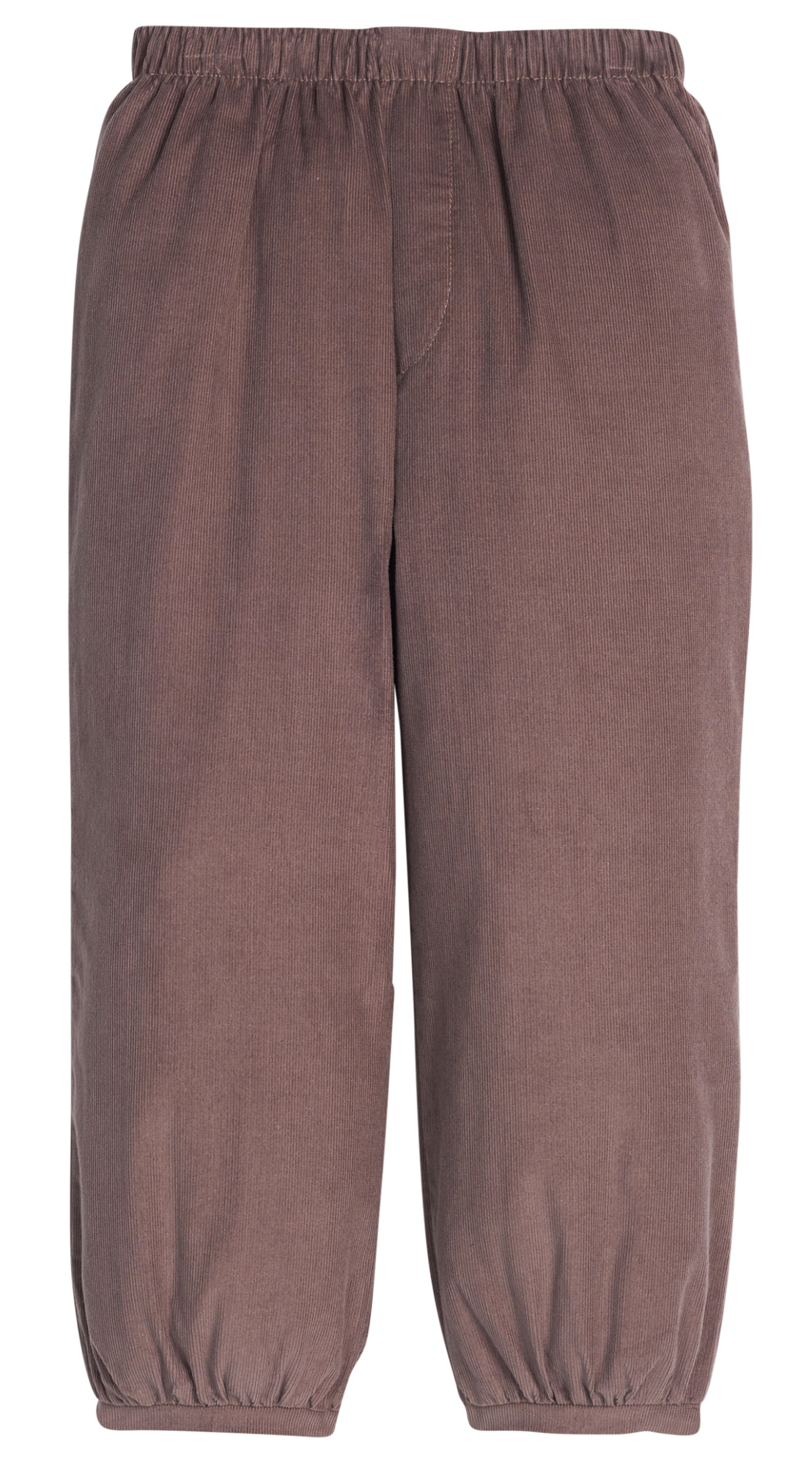 Banded Pants- Chocolate Corduroy