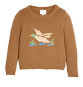 Intarsia Sweater- Flying Mallard