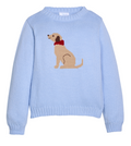 Intarsia Sweater- Seated Lab