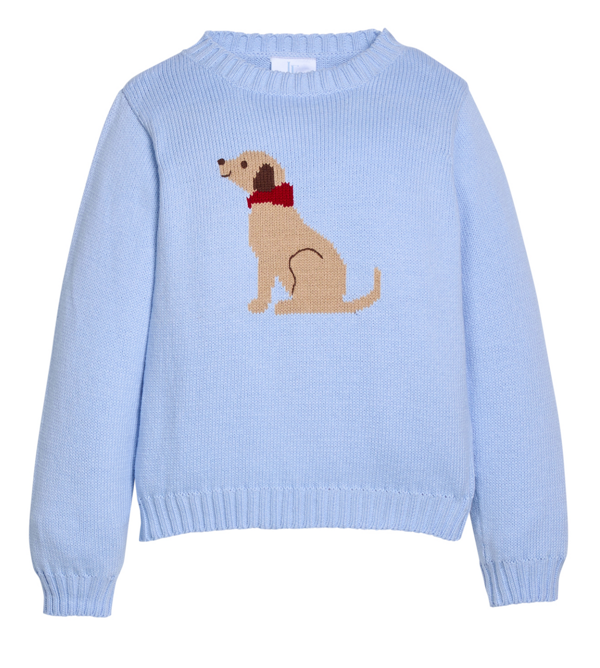 Intarsia Sweater- Seated Lab